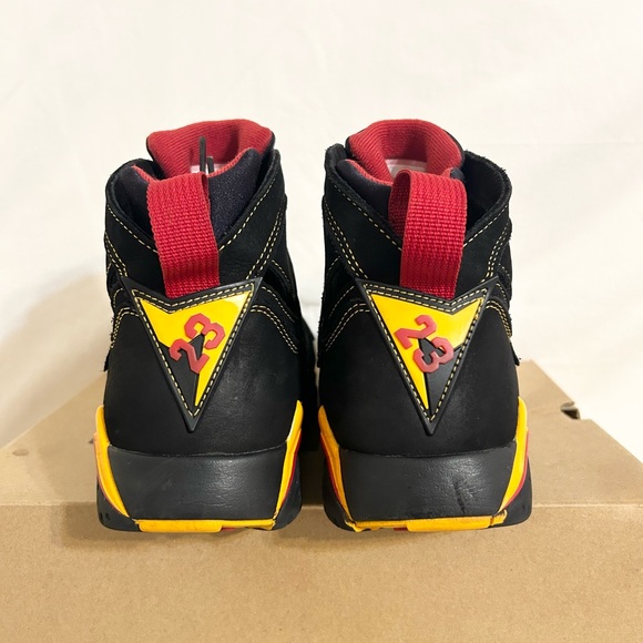Jordan 7 Retro Citrus size 9.5 CU9307-081 2022 PRE-OWNED - Picture 5 of 10